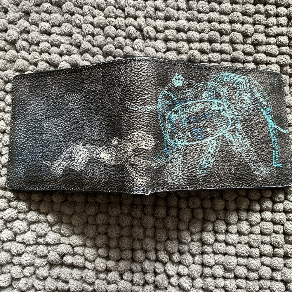 Louis Vuitton Damier Graphite Stamps Slender Wallet